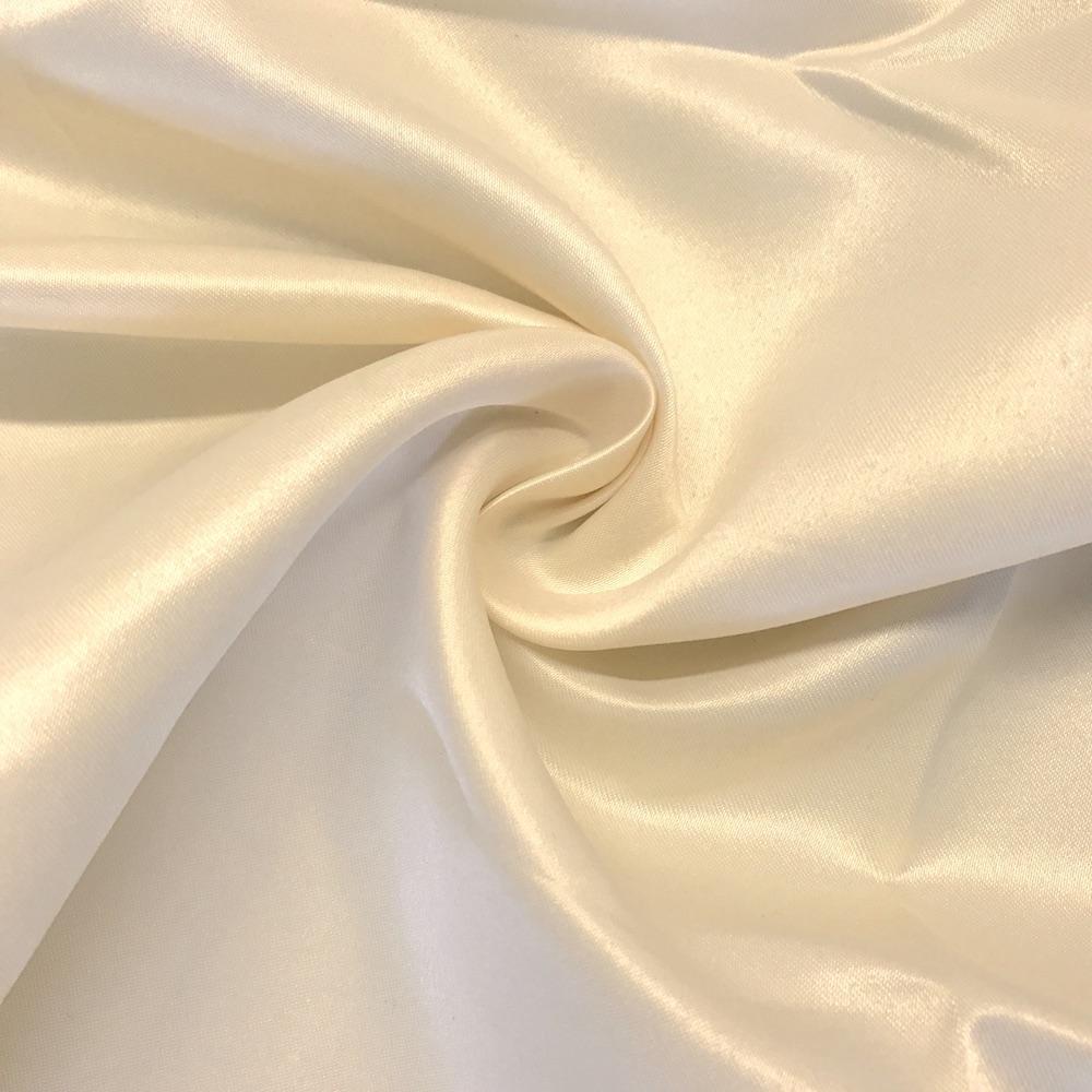 Matte Satin (Peau de Soie) Rod Pocket Curtains - Beige - Image 3