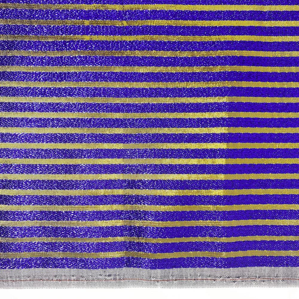 Metallic Foil Striped Brocade (45 Inch) - Image 23
