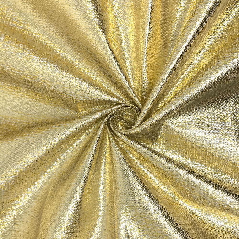 Metallic Two-Tone Foil Brocade - Image 2