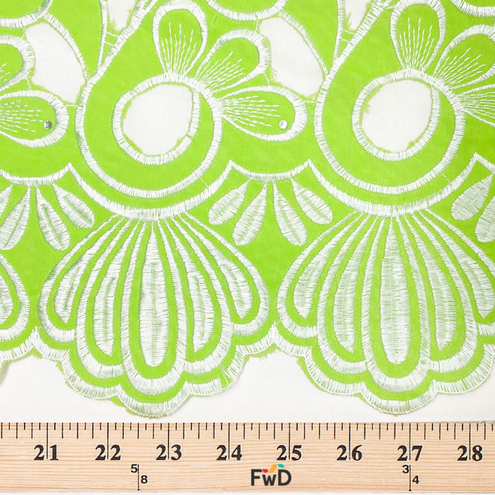 Damask Loop Embroidery Organza Lace - Image 4