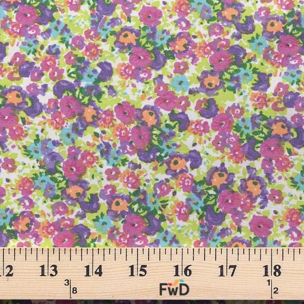 Natalia Lilac Print Broadcloth - Image 2