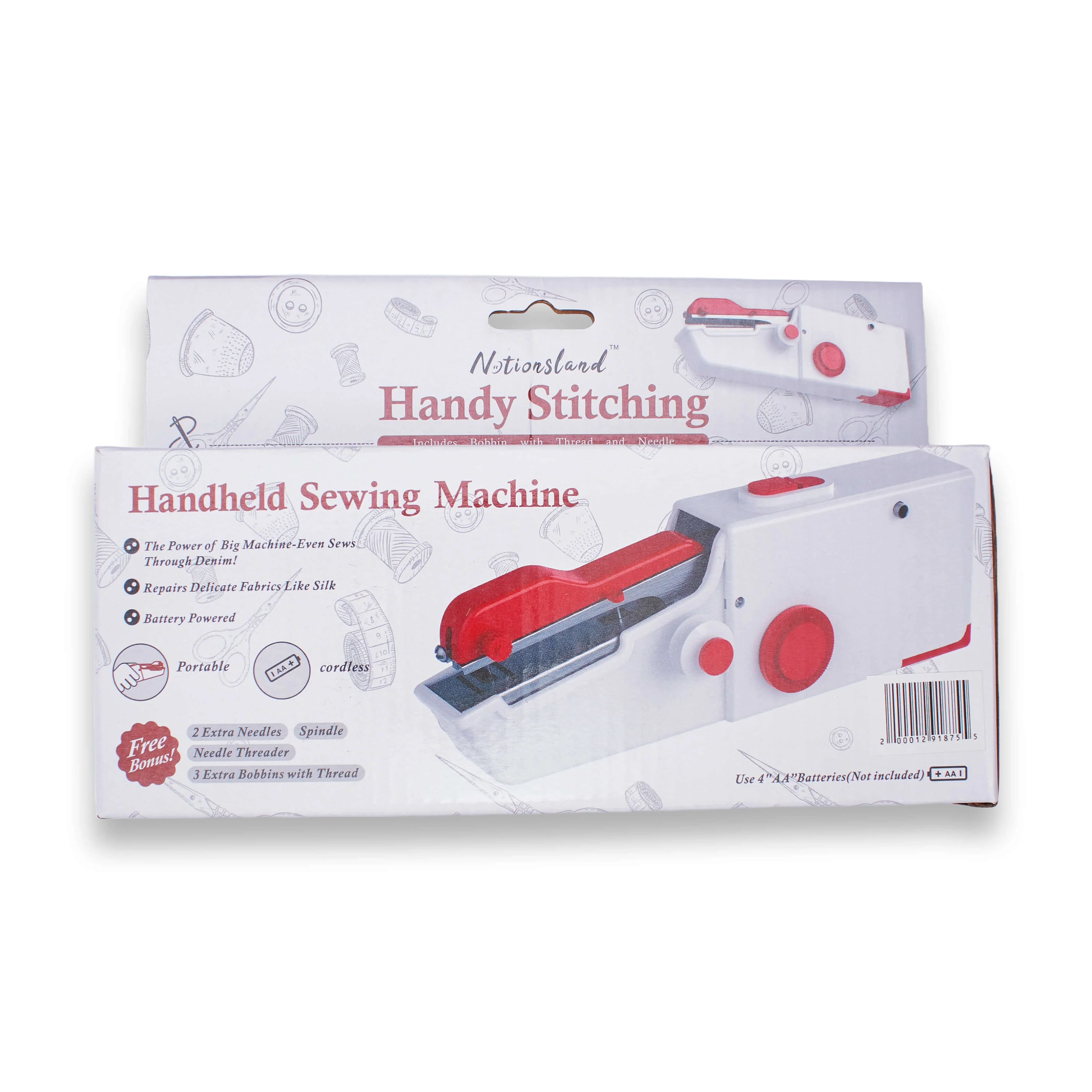 Notionsland® Portable Handheld Sewing Machine - Image 2