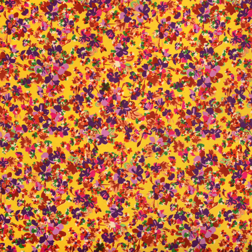 Orchid Crepe De Chine Print - Image 14