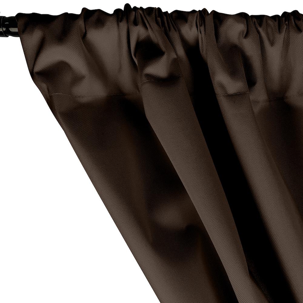 Ottertex® Canvas Waterproof Rod Pocket Curtains - Brown - Image 2