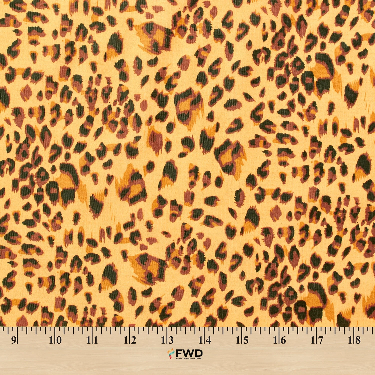 Ottertex® Waterproof 70D (1.9oz) DWR and PU Coated Nylon Ripstop - Jaguar Print - Image 3