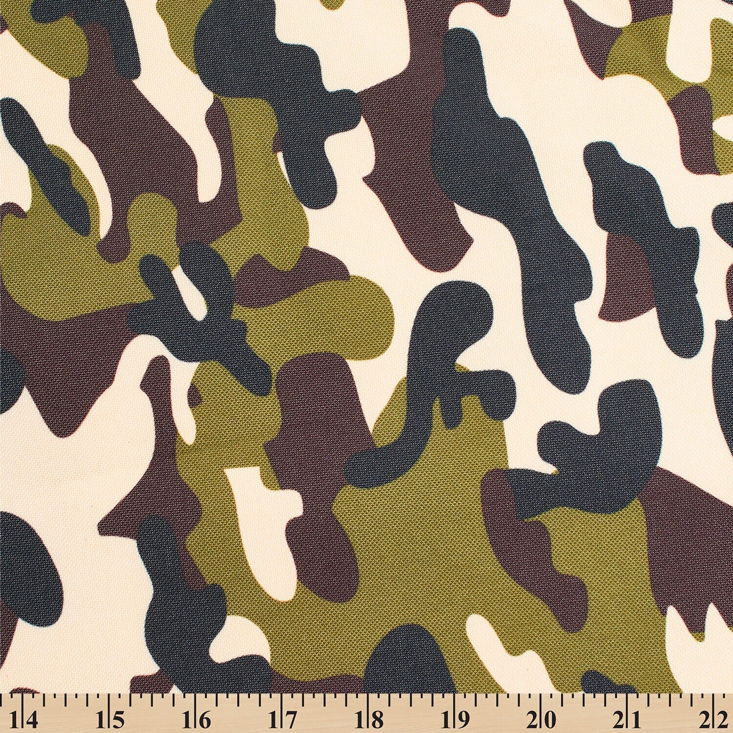 Ottertex® Waterproof Canvas - Military Camo Print - Image 17
