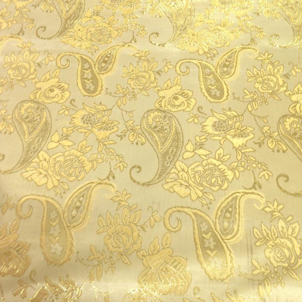Paisley Flower Metallic Brocade - Image 6