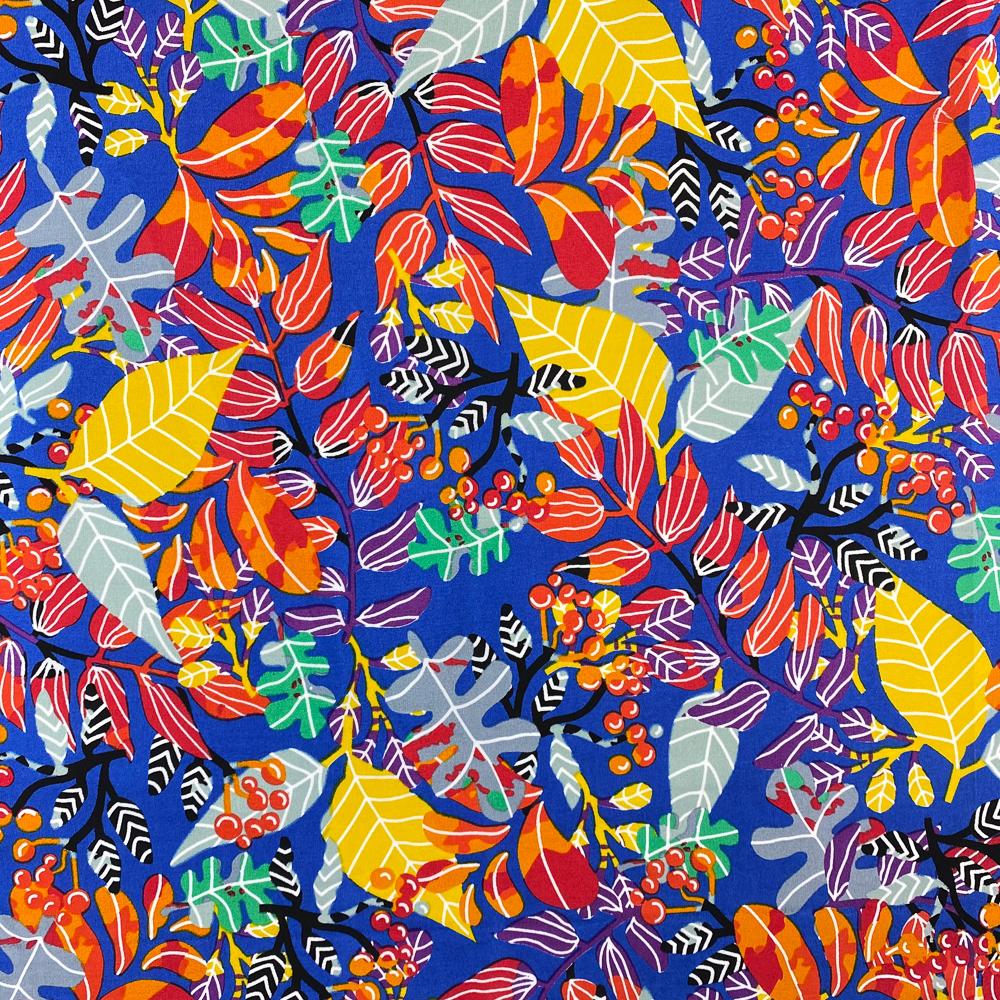 Passion Leaf Print Cotton - Image 11