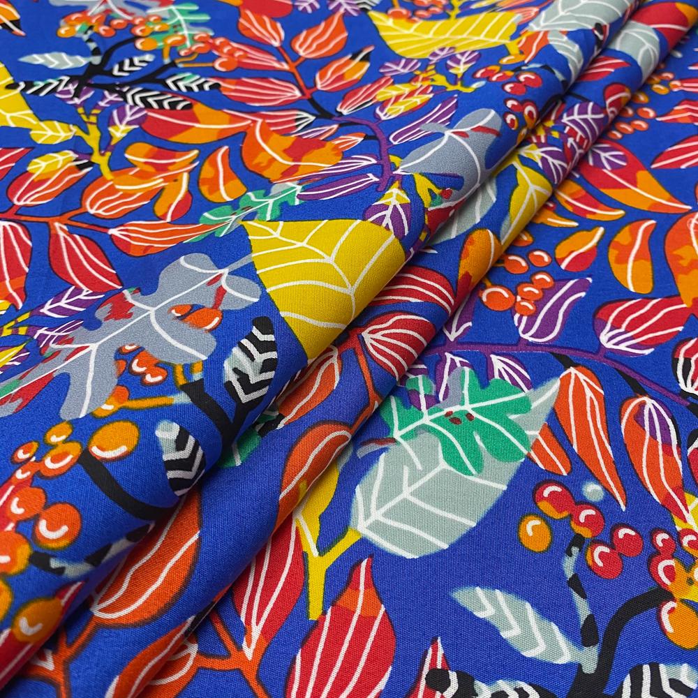 Passion Leaf Print Cotton - Image 12