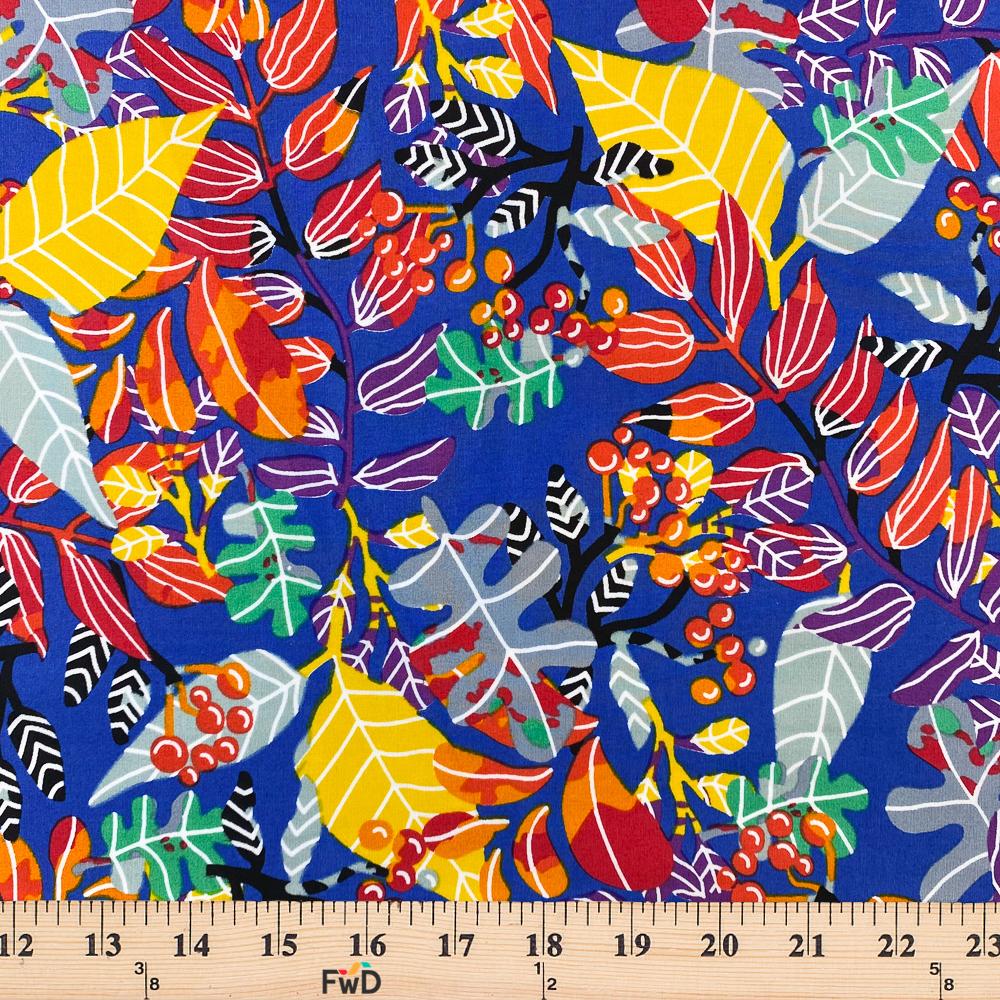 Passion Leaf Print Cotton - Image 13