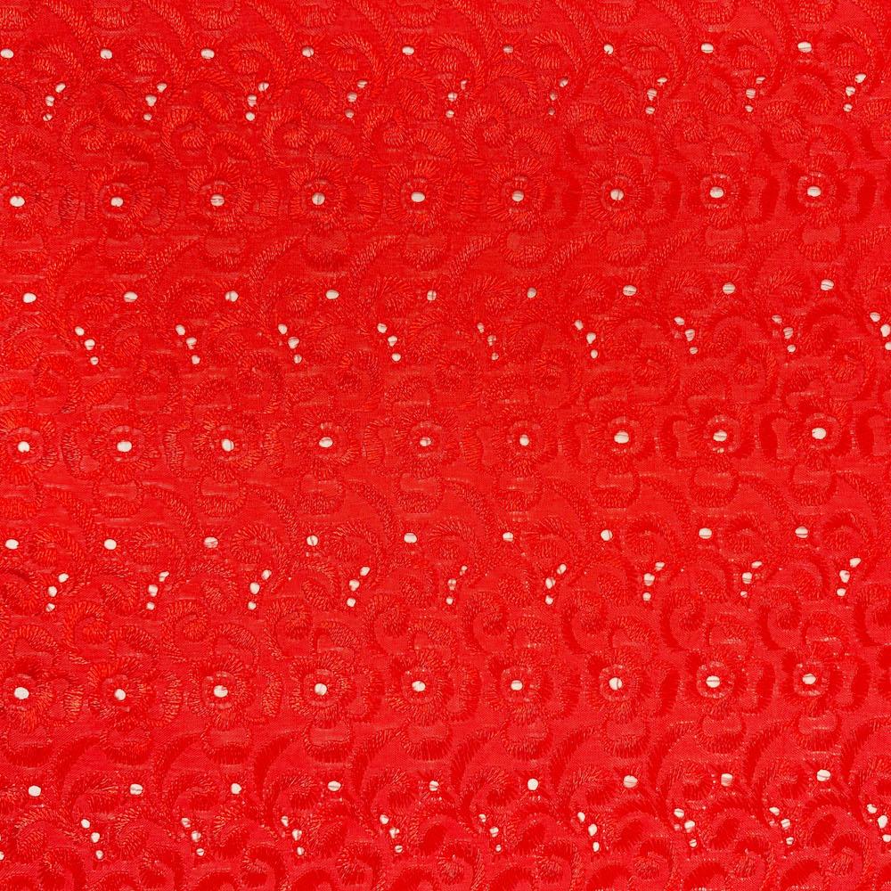Petal Eyelet Embroidery Fabric - Image 11