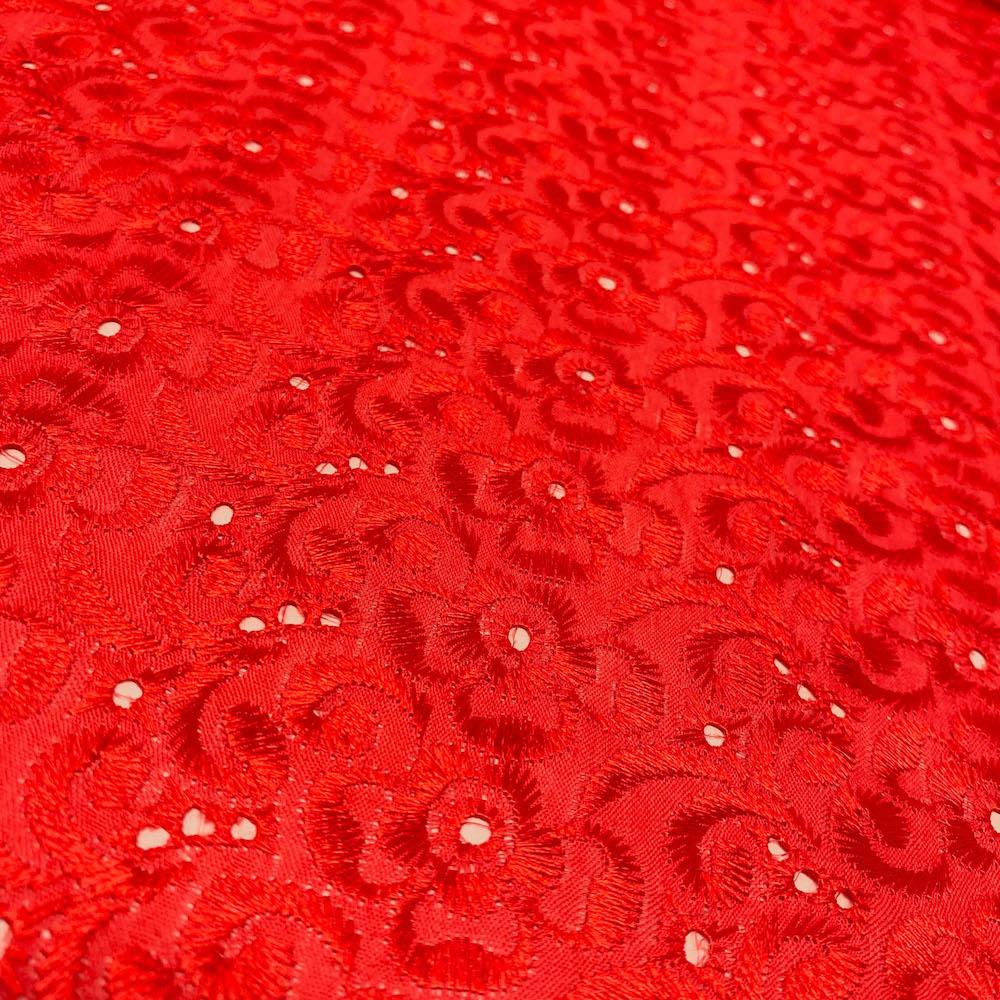 Petal Eyelet Embroidery Fabric - Image 12