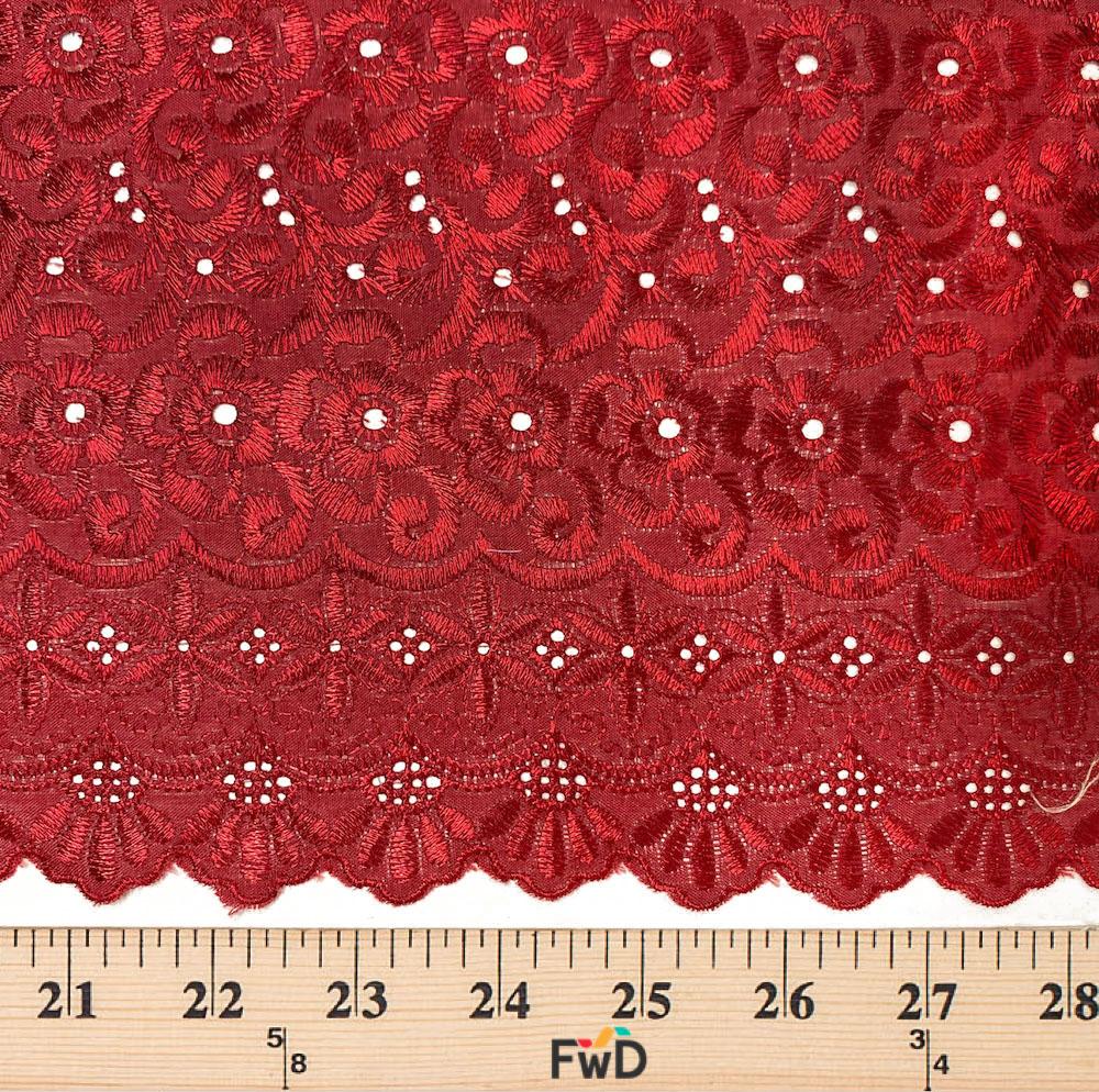 Petal Eyelet Embroidery Fabric - Image 16