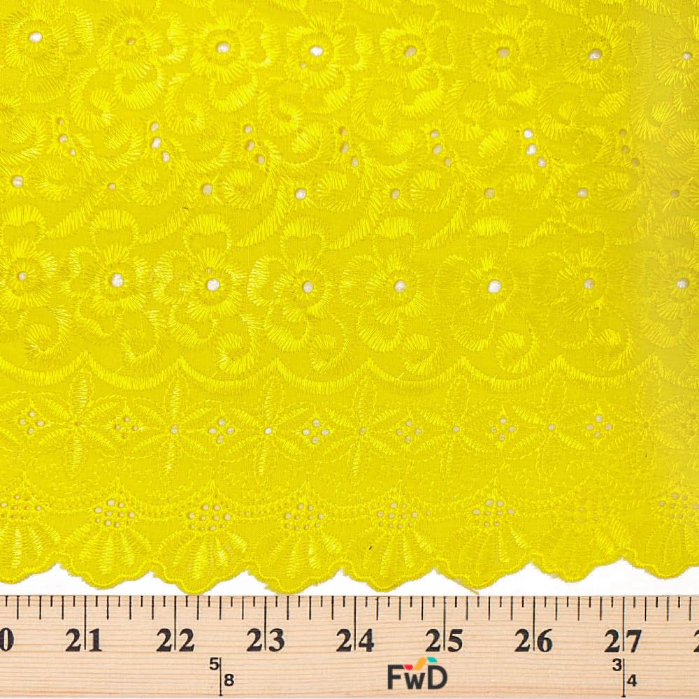 Petal Eyelet Embroidery Fabric - Image 25