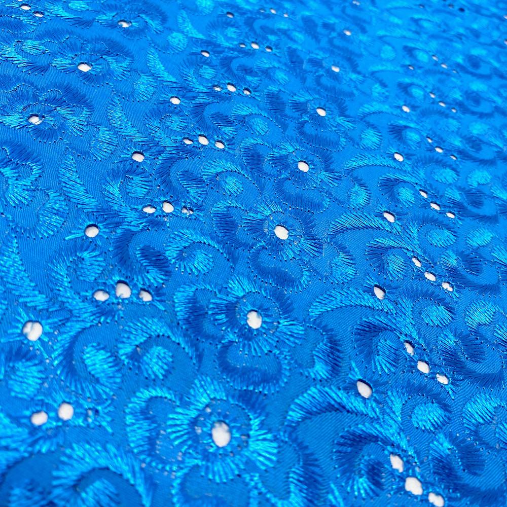Petal Eyelet Embroidery Fabric - Image 36