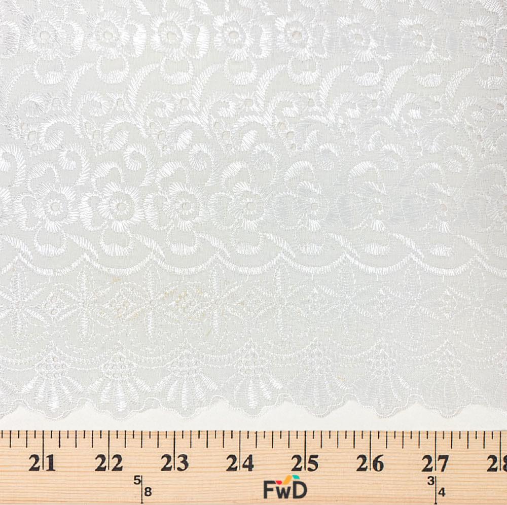 Petal Eyelet Embroidery Fabric - Image 4