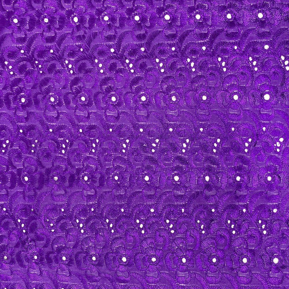 Petal Eyelet Embroidery Fabric - Image 41