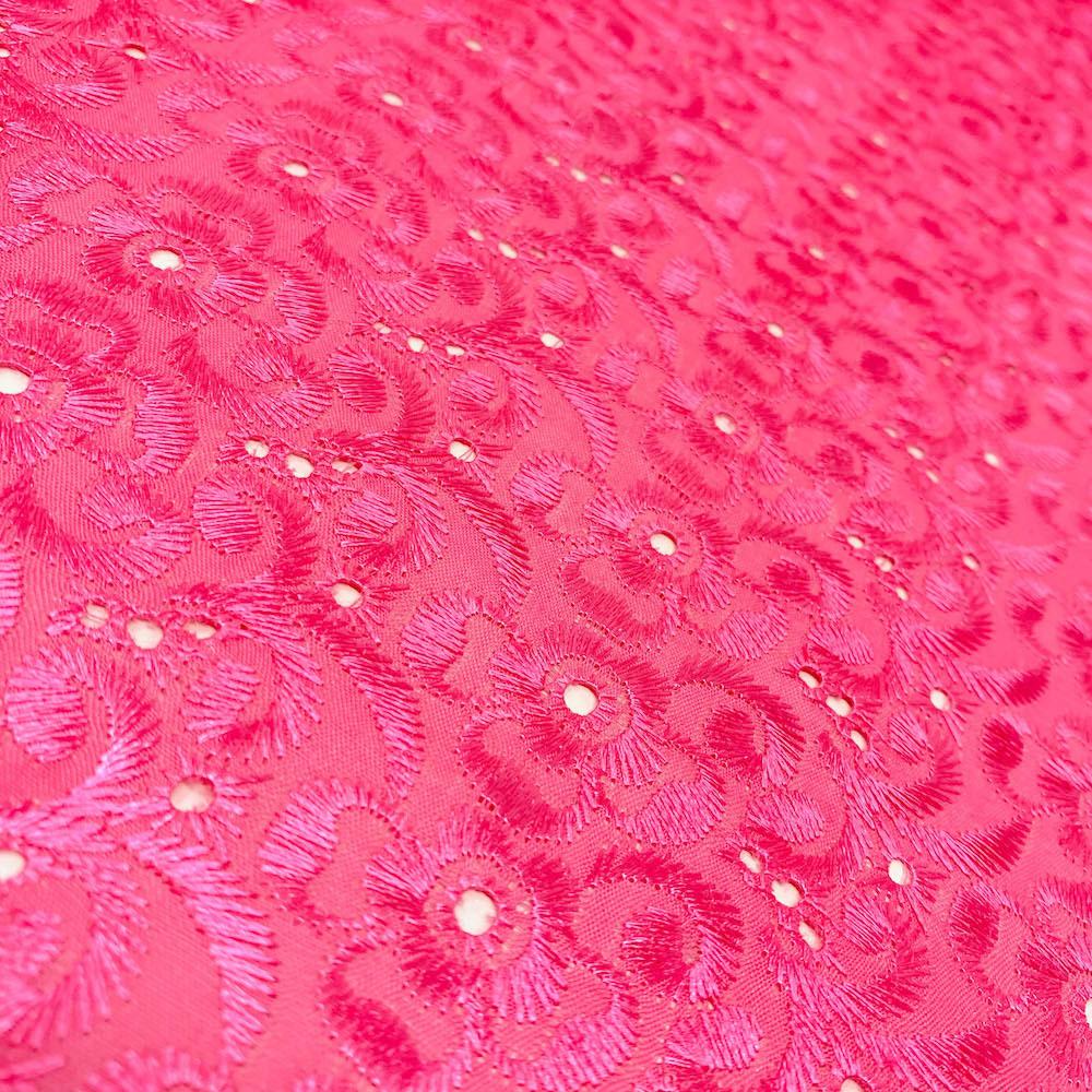 Petal Eyelet Embroidery Fabric - Image 9