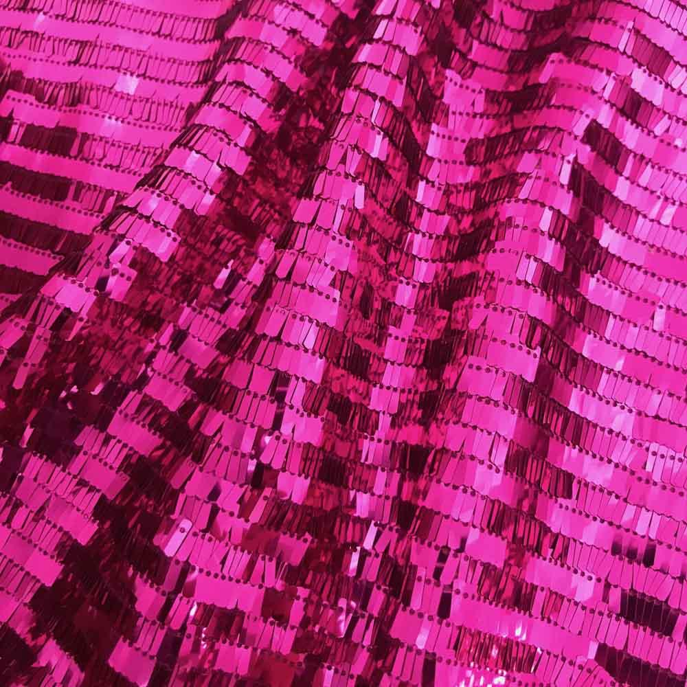 Rectangle Piano Sequins on Stretch Mesh - Image 12