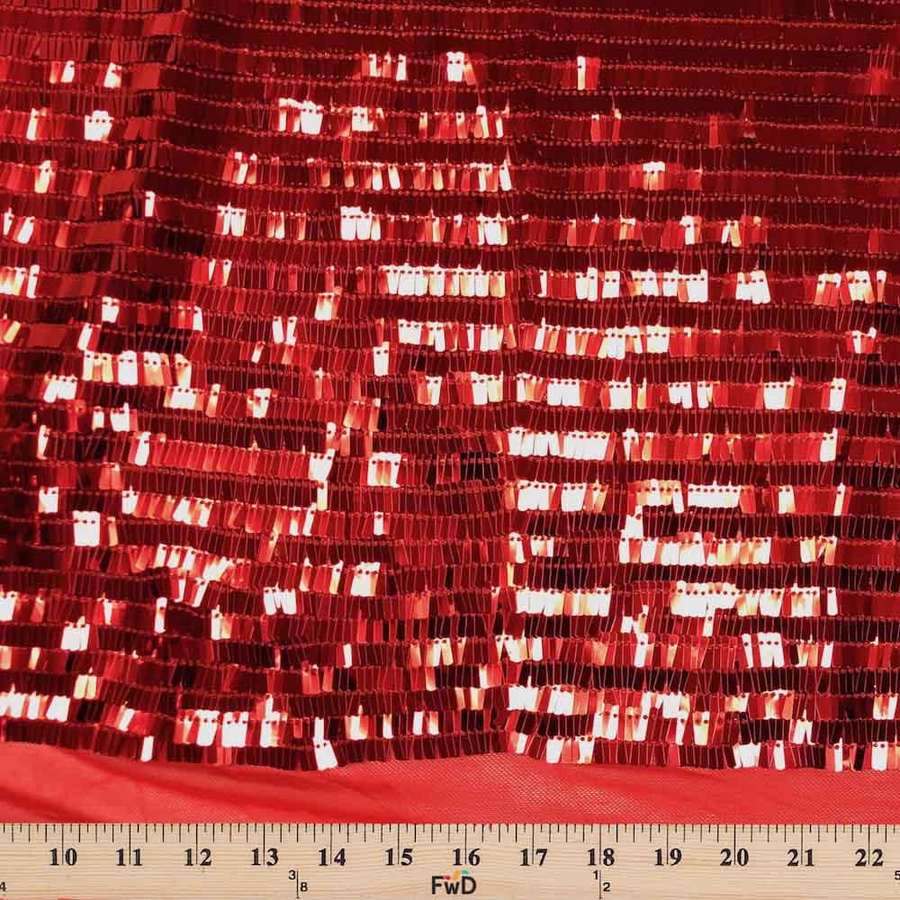 Rectangle Piano Sequins on Stretch Mesh - Image 9