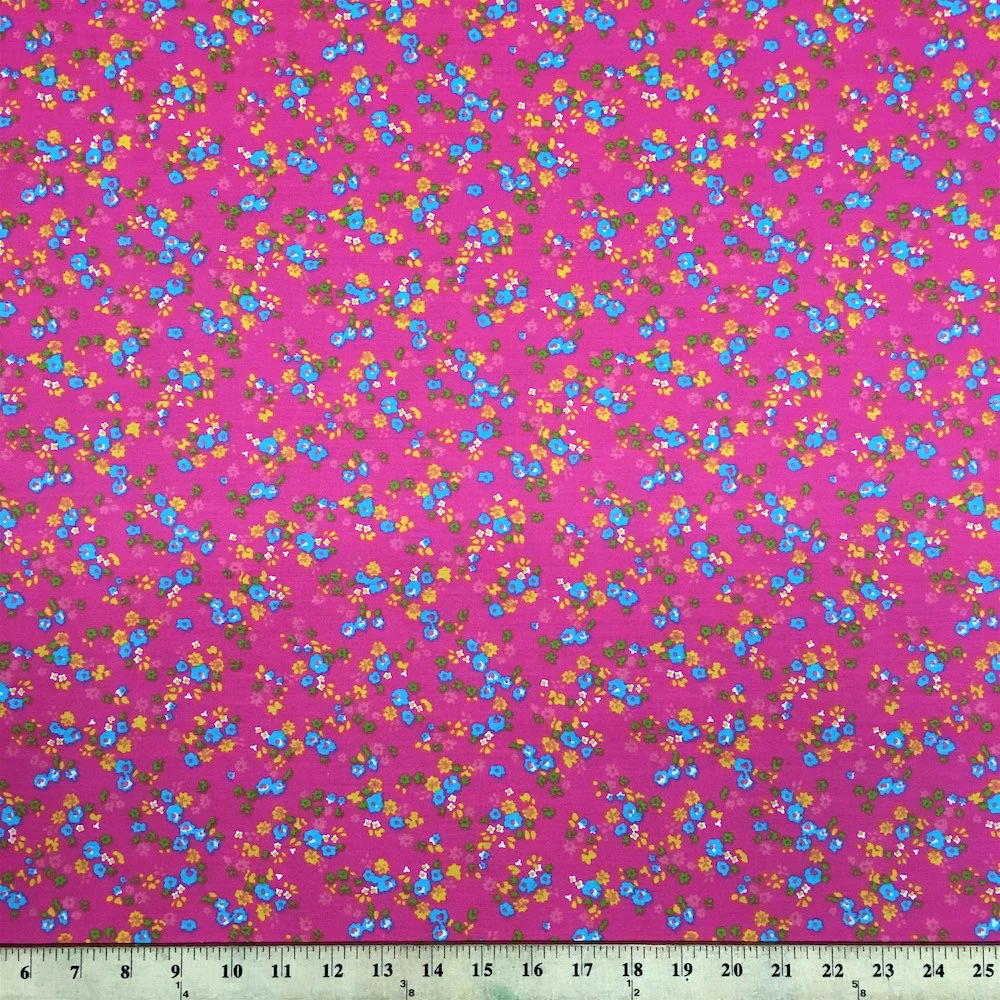 Nancy Pink Print Broadcloth