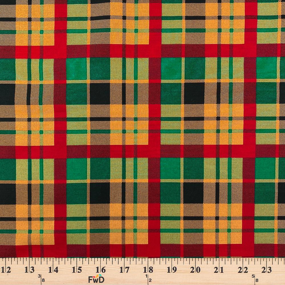 Plaid Print Cotton - Image 4