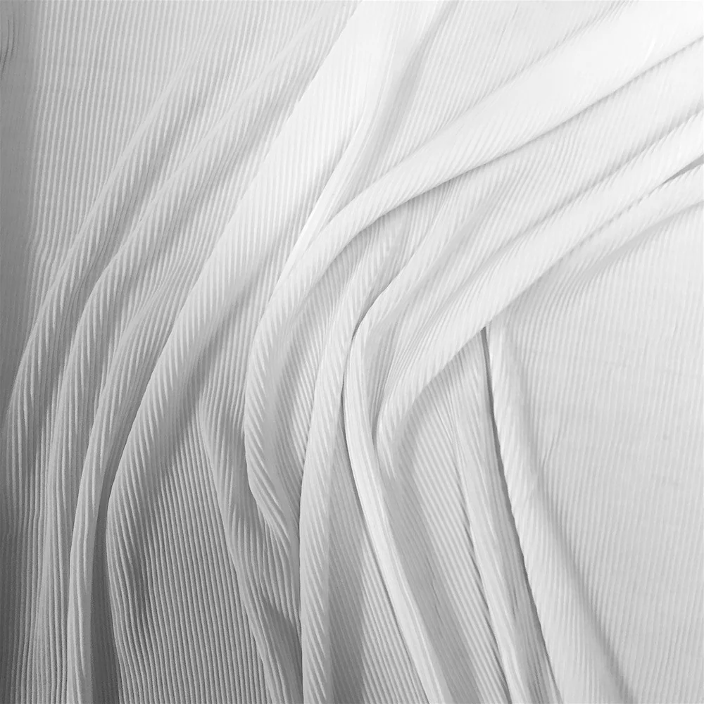 Pleated Polyester Knit - Image 3