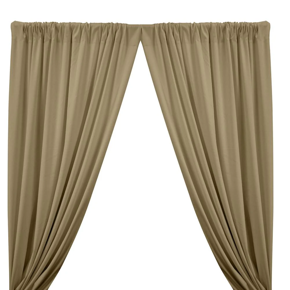 Ponte de Roma Rod Pocket Curtains - Khaki
