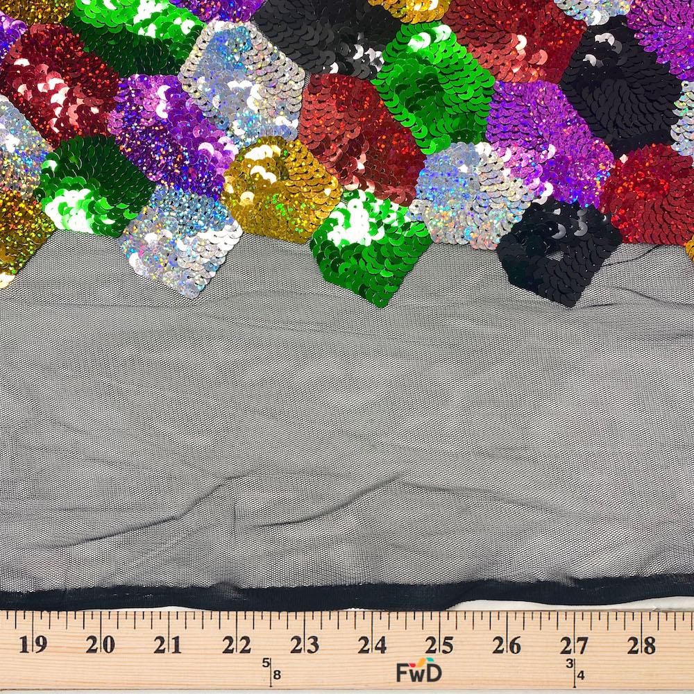 Rainbow Patchwork Sparkle Sequins - Image 4