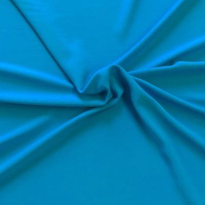 Rayon Challis Rod Pocket Curtains - Turquoise - Image 3