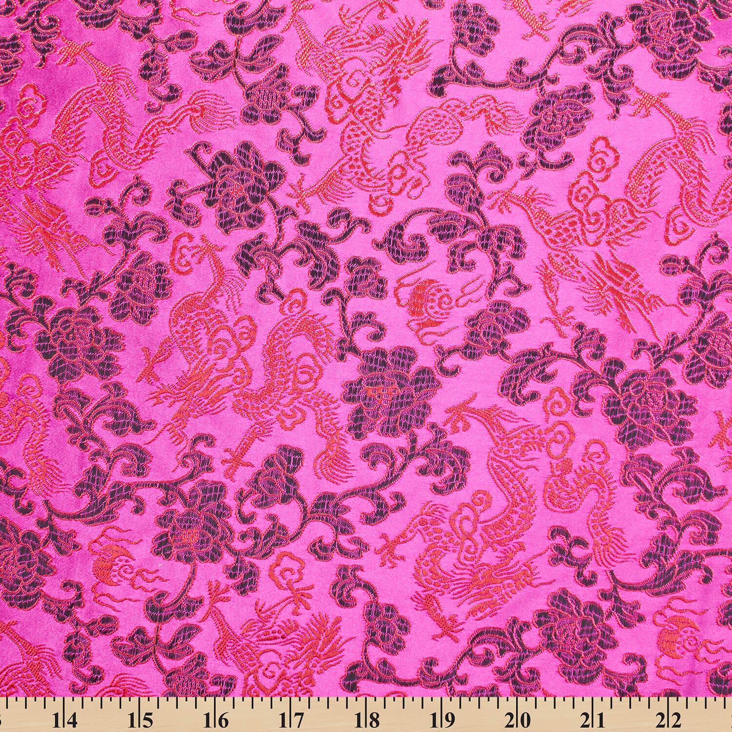 Rose Dragon Satin Jacquard - Image 4
