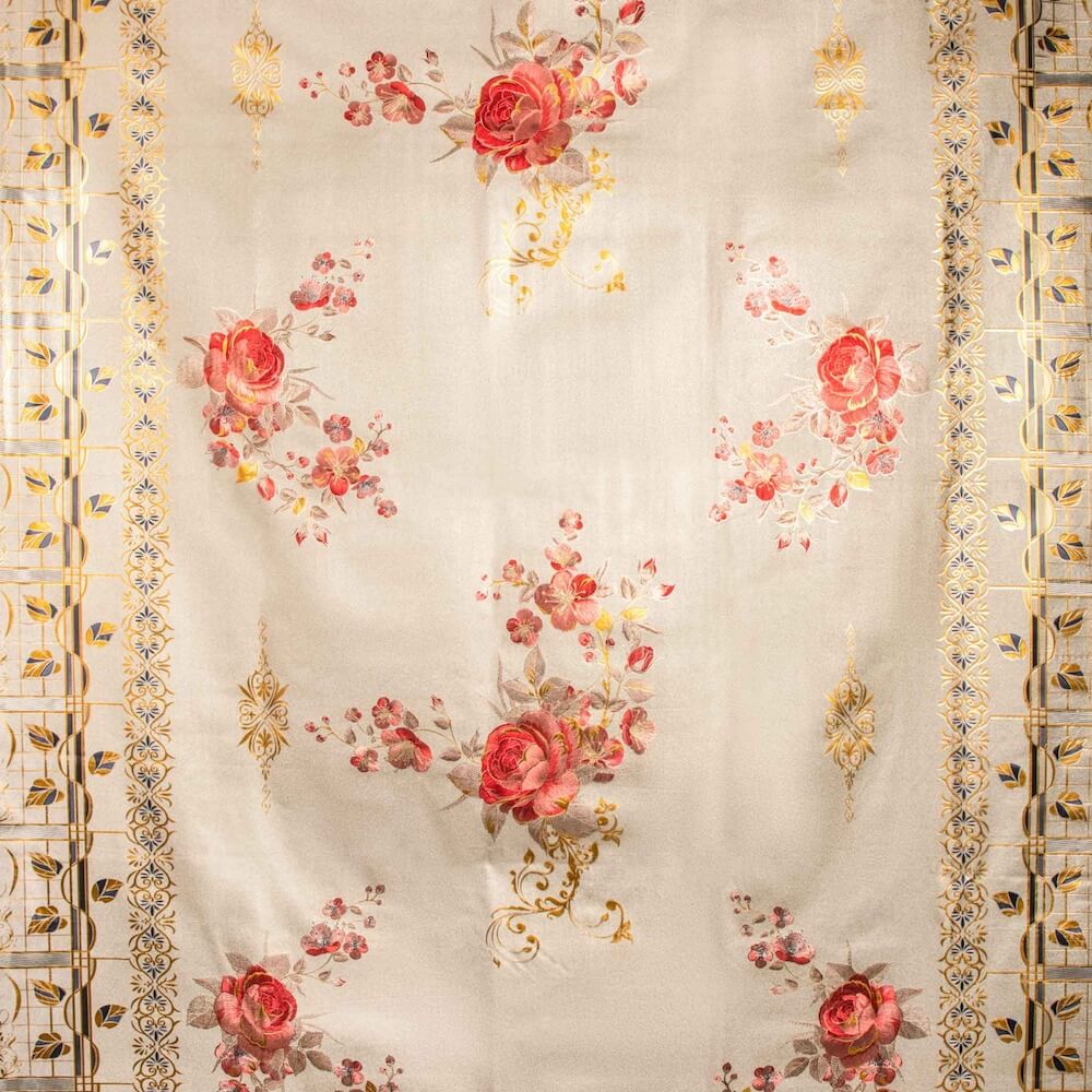 Rose Metallic Oilcloth - Image 3