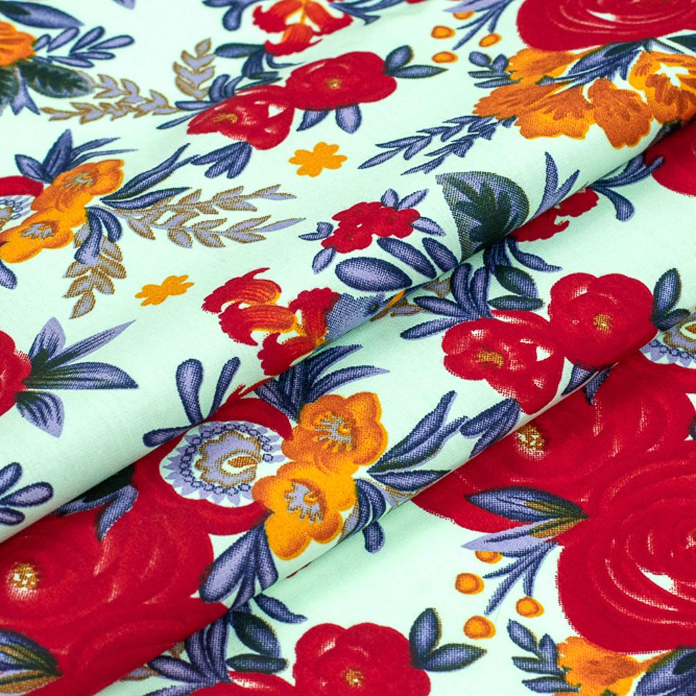 Rose Print Cotton - Image 9