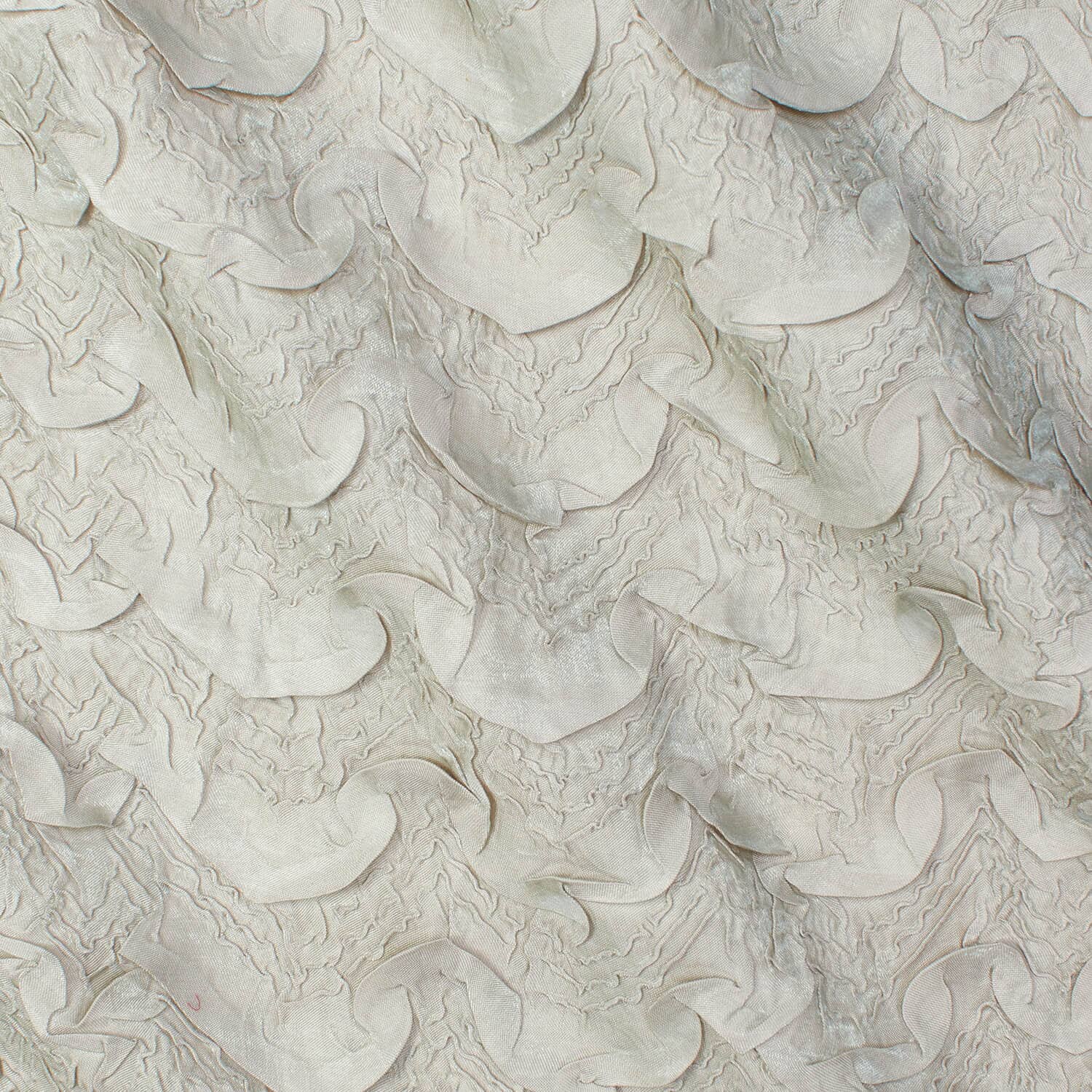 Two-Tone Ruched Ruffle Satin - Image 20