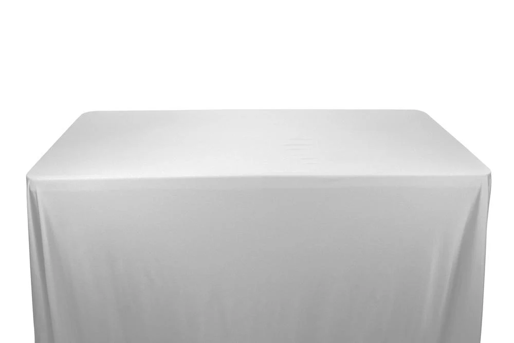 Shiny Milliskin Tricot Banquet Rectangular Table Covers - 8 Feet