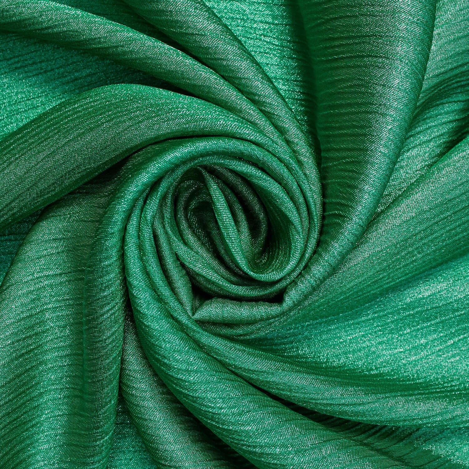 Shiny Striped Crinkle Crepe Satin - Image 26