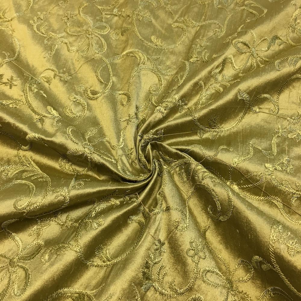 Silk Dupioni Hand Made Embroidery - Image 8