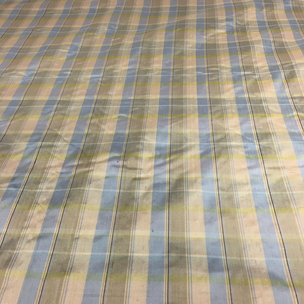 Silk Shantung Plaid - Image 2