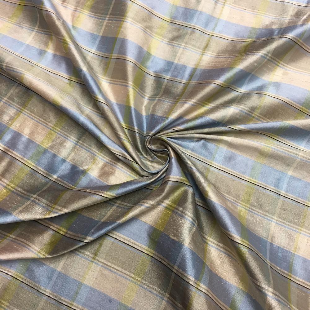 Silk Shantung Plaid - Image 3