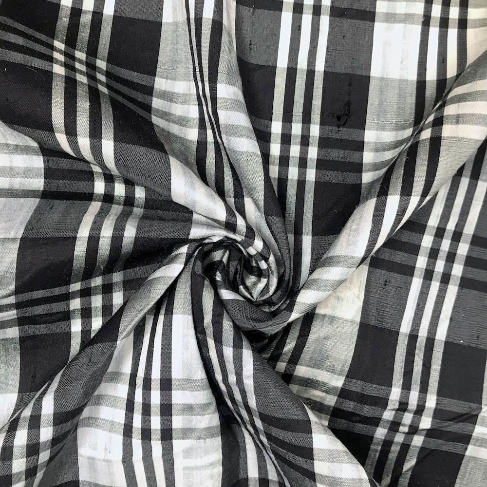 Silk Shantung Plaid - Image 33