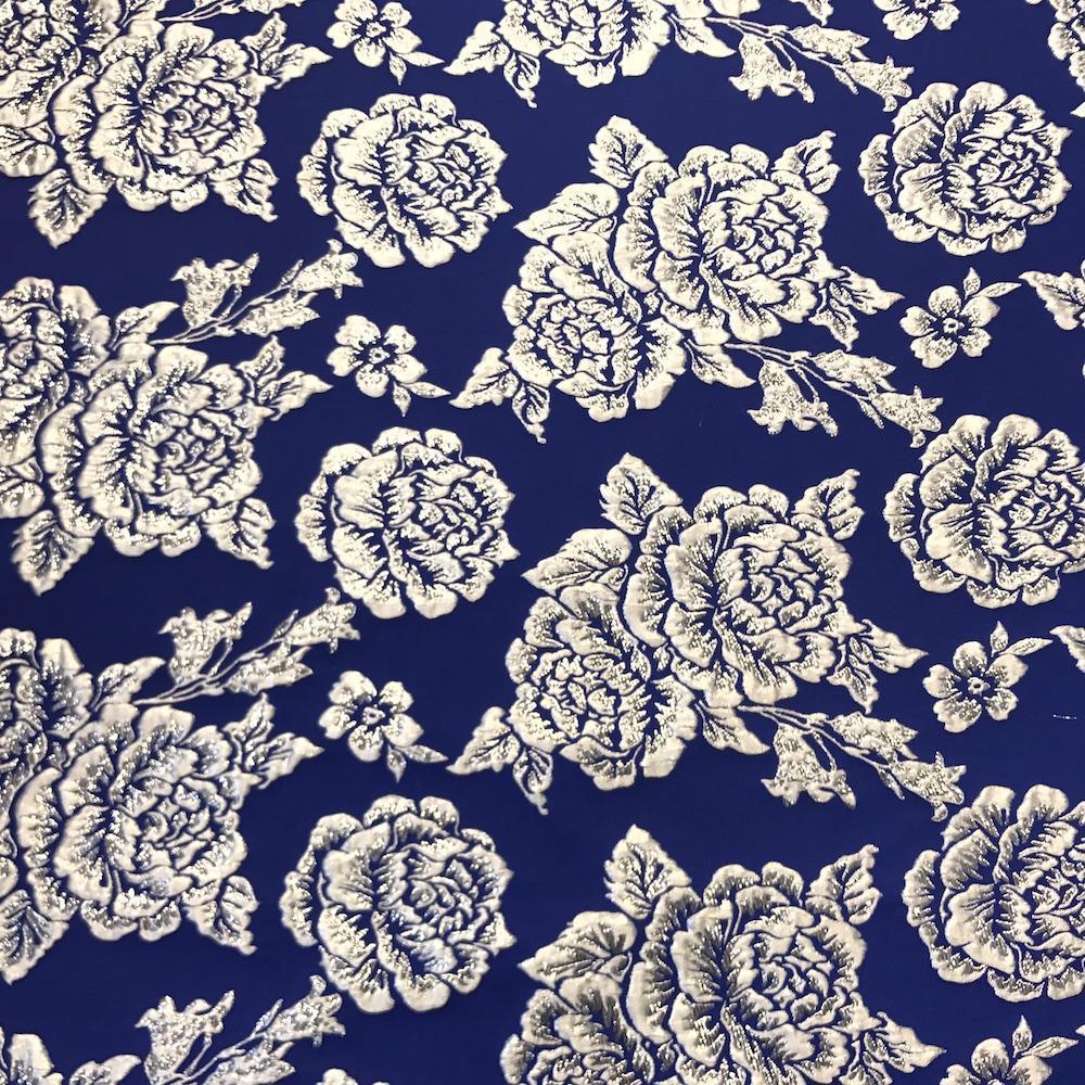 Silver 3D Metallic Jacquard - Image 10