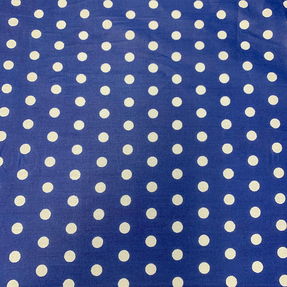 Small Polka Dot Cotton Poplin (43/44 Inch) - Image 58