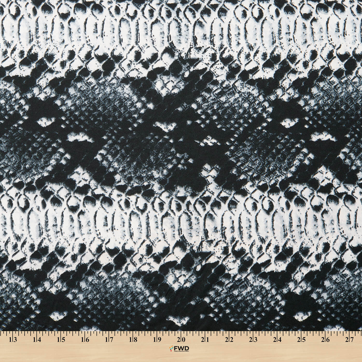 Snakeskin Crepe De Chine Print - Image 10
