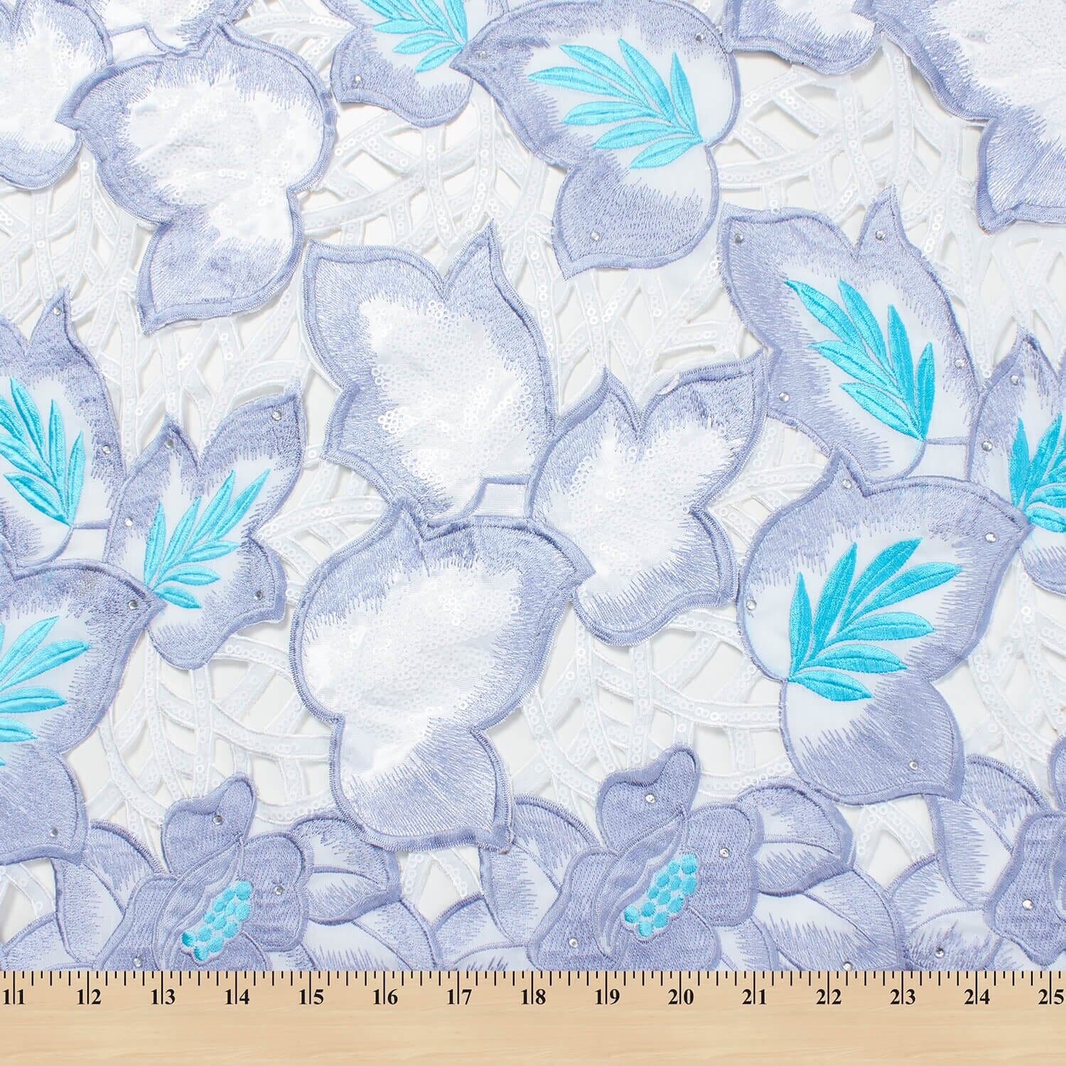 Spring Floral Leaf Lace - Image 5