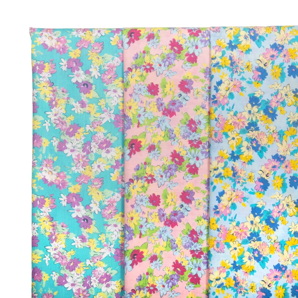 Spring Flower Broadcloth