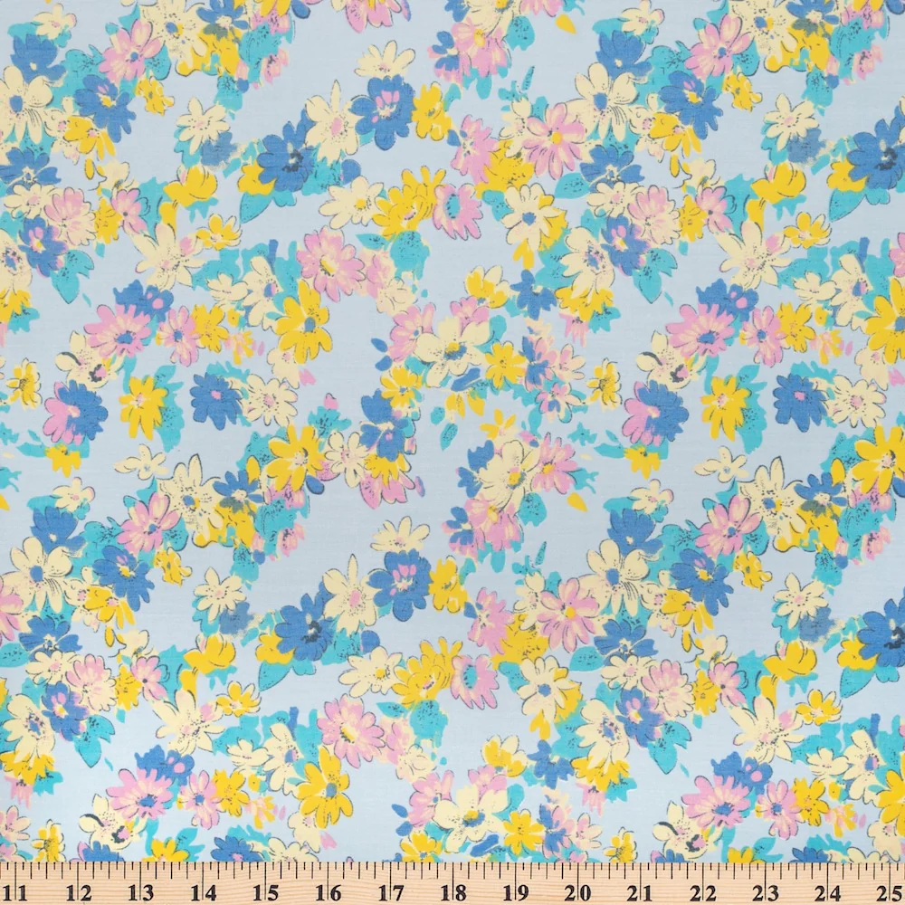 Spring Flower Broadcloth - Image 13