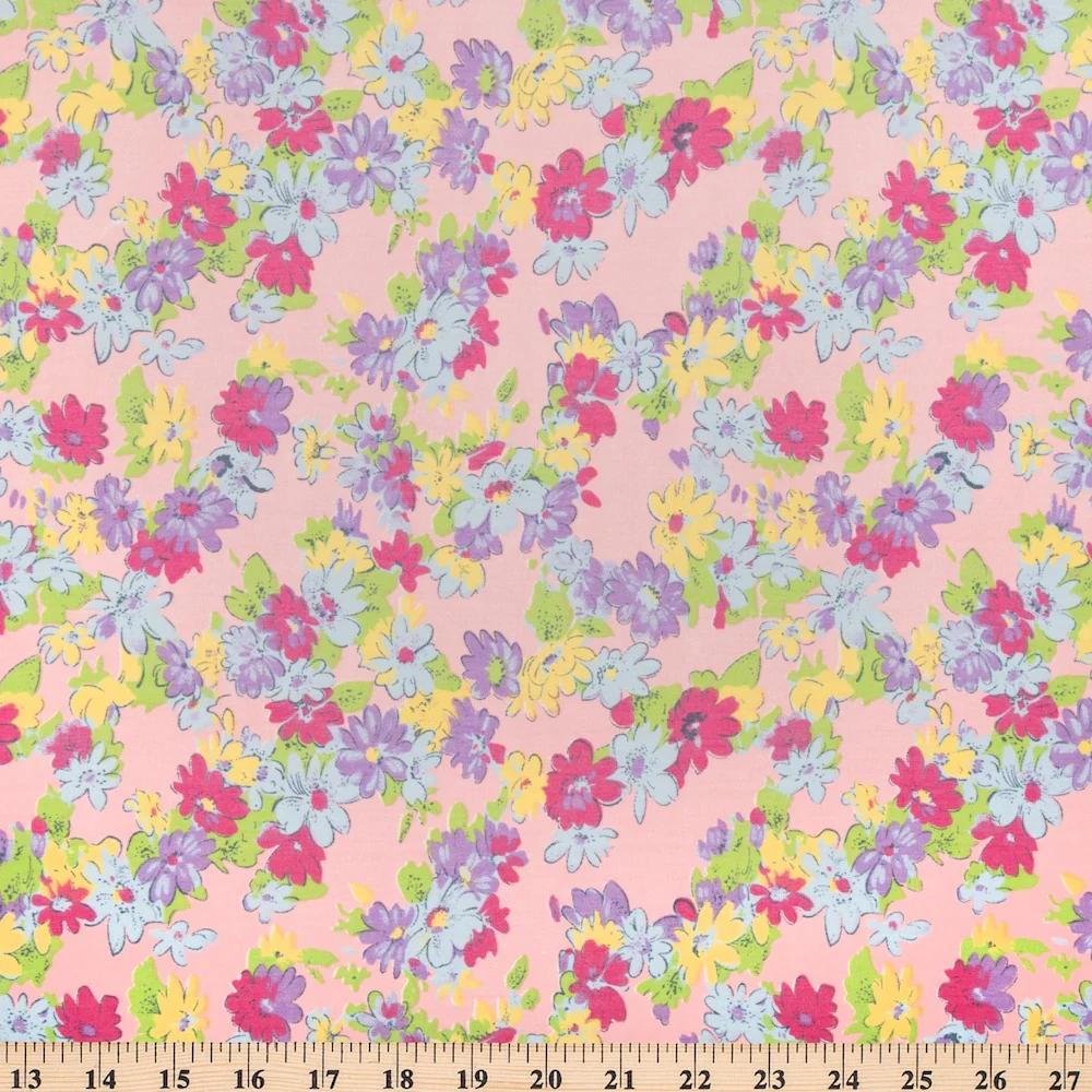 Spring Flower Broadcloth - Image 5
