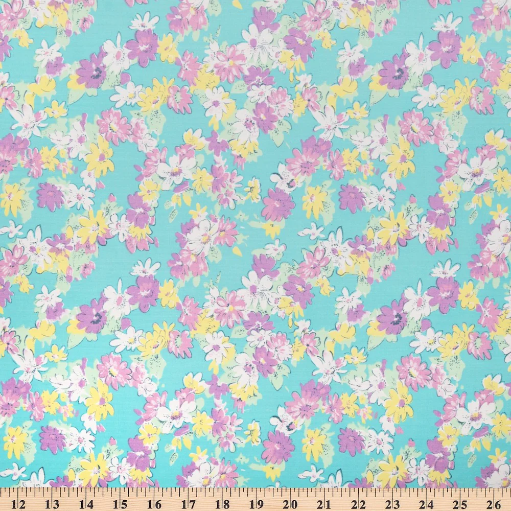 Spring Flower Broadcloth - Image 9