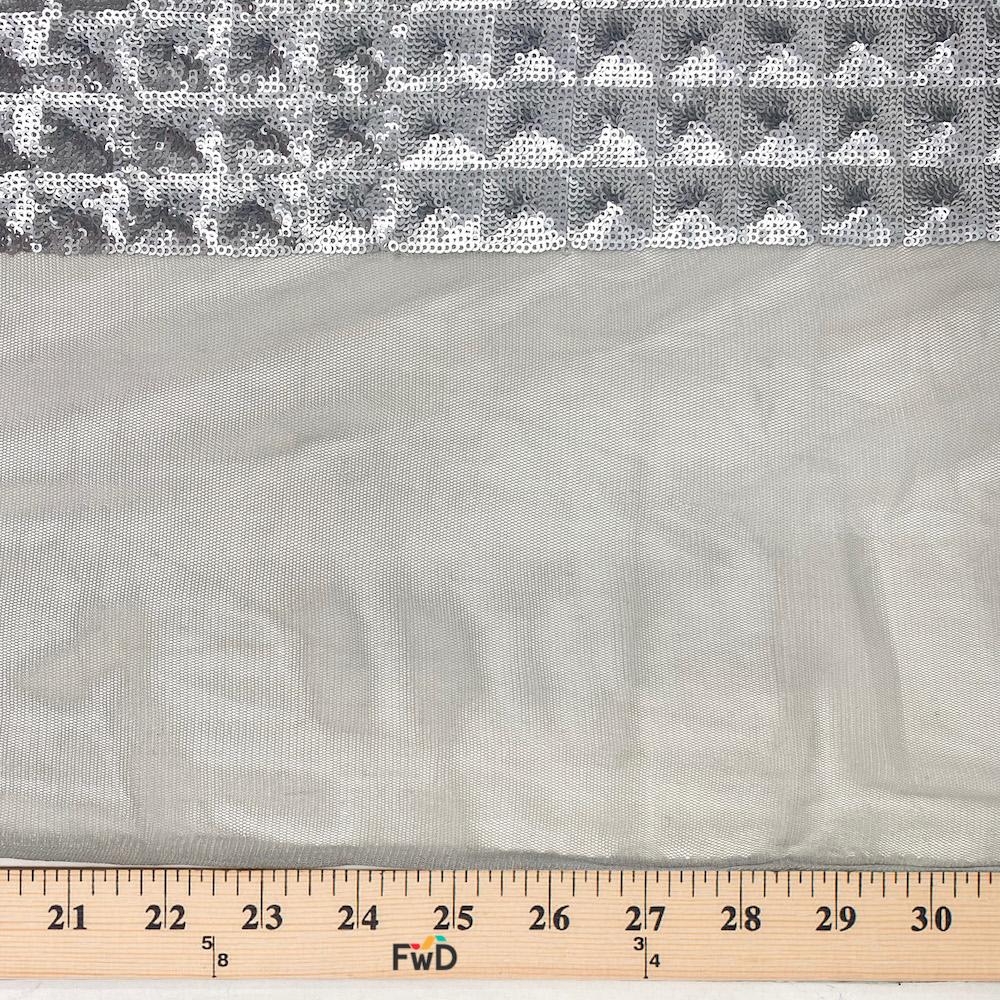 Square Crushed Sequins on Mesh - Image 4