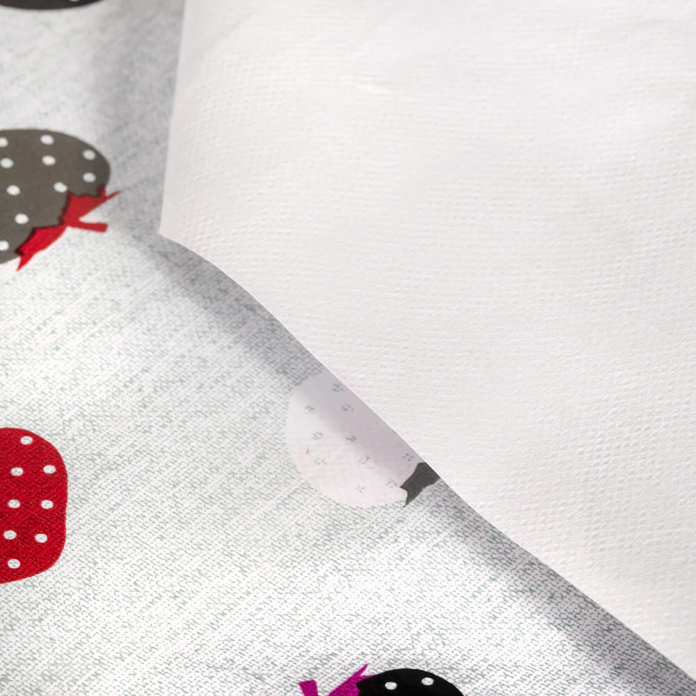 Strawberry Pop Art Oilcloth - Image 3